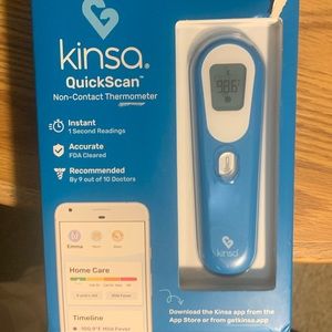 Kinsa Quickscan non contact smart thermometer for fevers